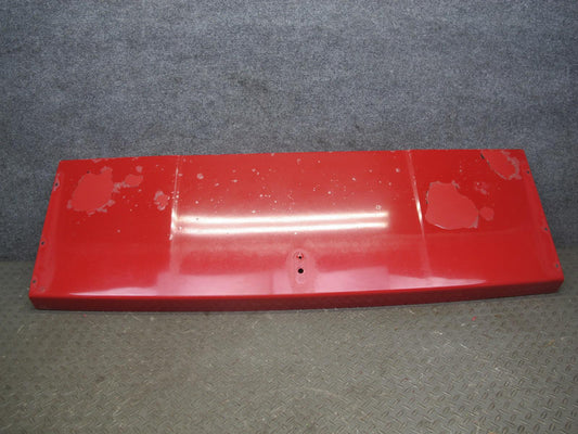 86-89 Toyota MR2 AW15 Rear Trunk Deck Lid Shell Cover Panel RED OEM