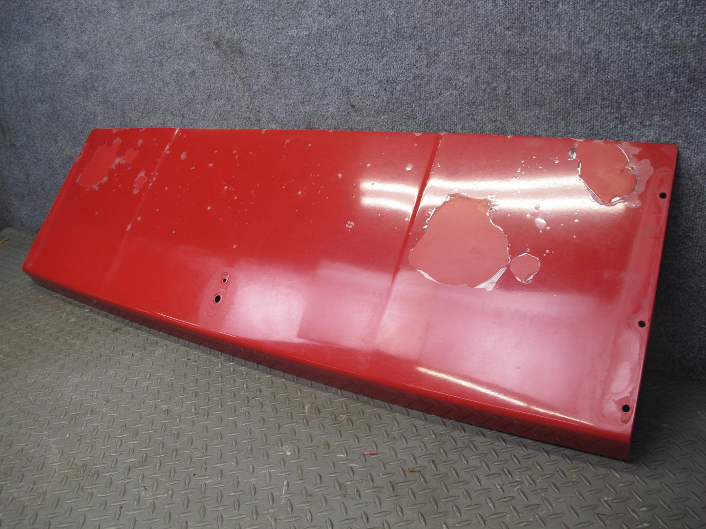 86-89 Toyota MR2 AW15 Rear Trunk Deck Lid Shell Cover Panel RED OEM