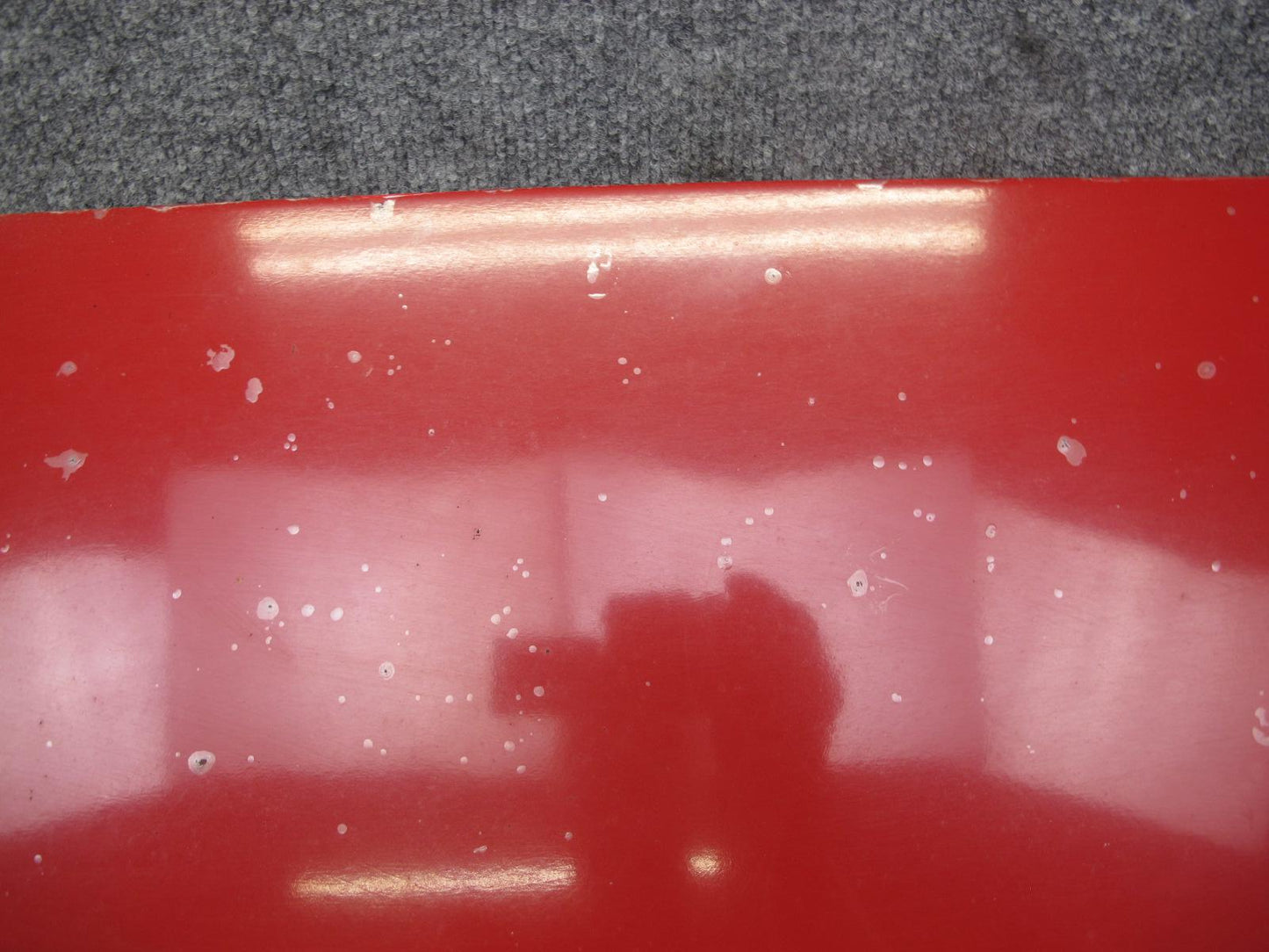 86-89 Toyota MR2 AW15 Rear Trunk Deck Lid Shell Cover Panel RED OEM
