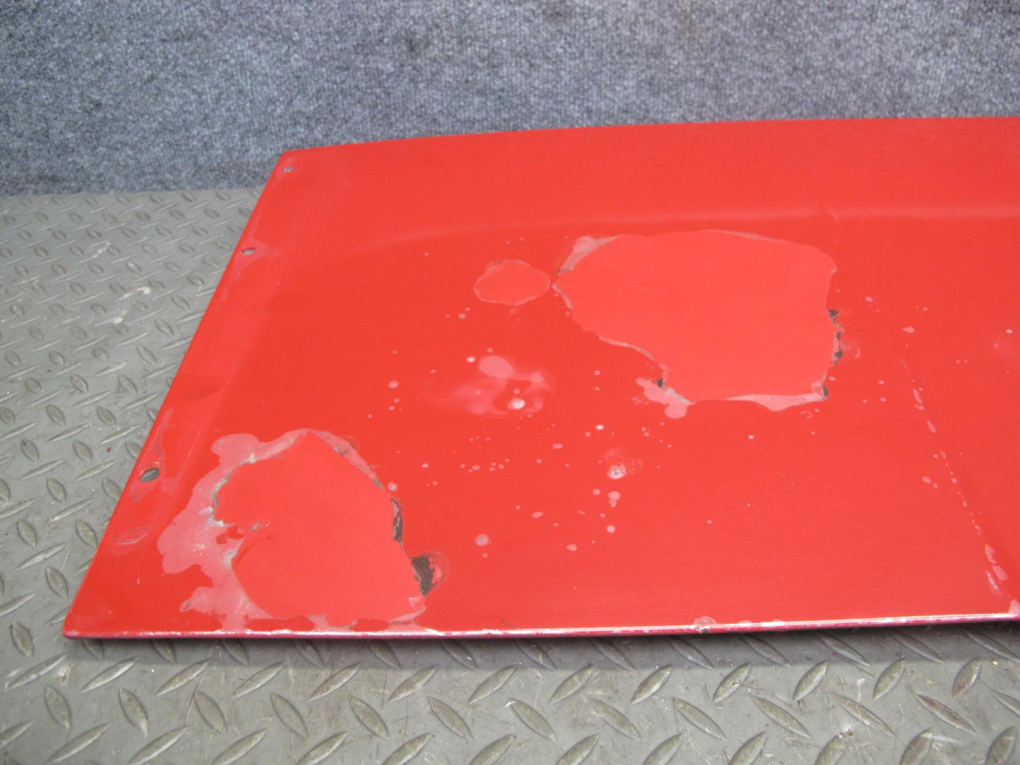 86-89 Toyota MR2 AW15 Rear Trunk Deck Lid Shell Cover Panel RED OEM