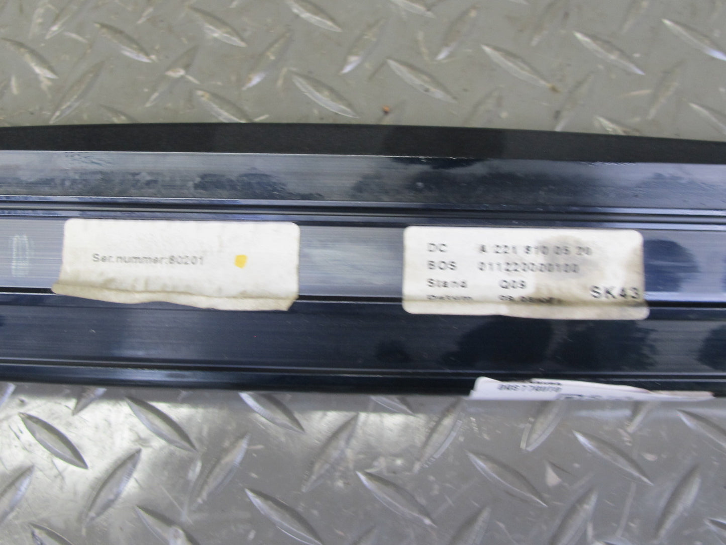 07-13 Mercedes W221 S-class Rear Left Door Sun Shade Sunshade 2218100520 OEM