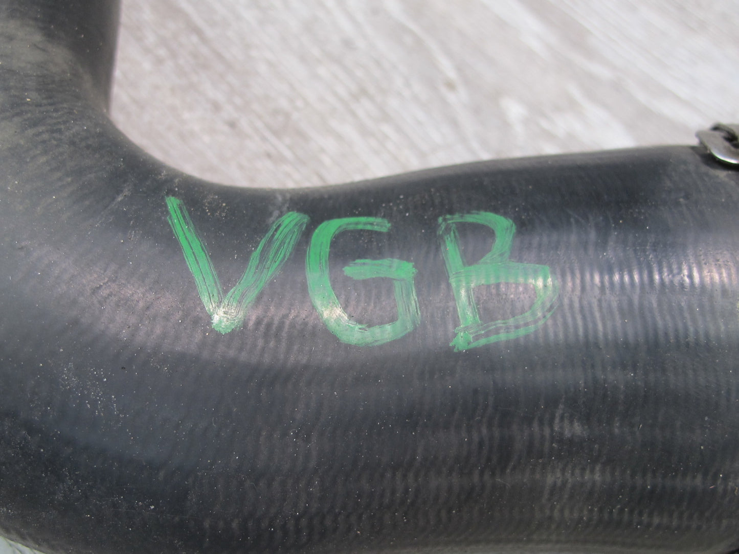 12-13 VW Golf R MK6 Set of 2 Engine Cooling Radiator Upper Water Hose Pipe OEM