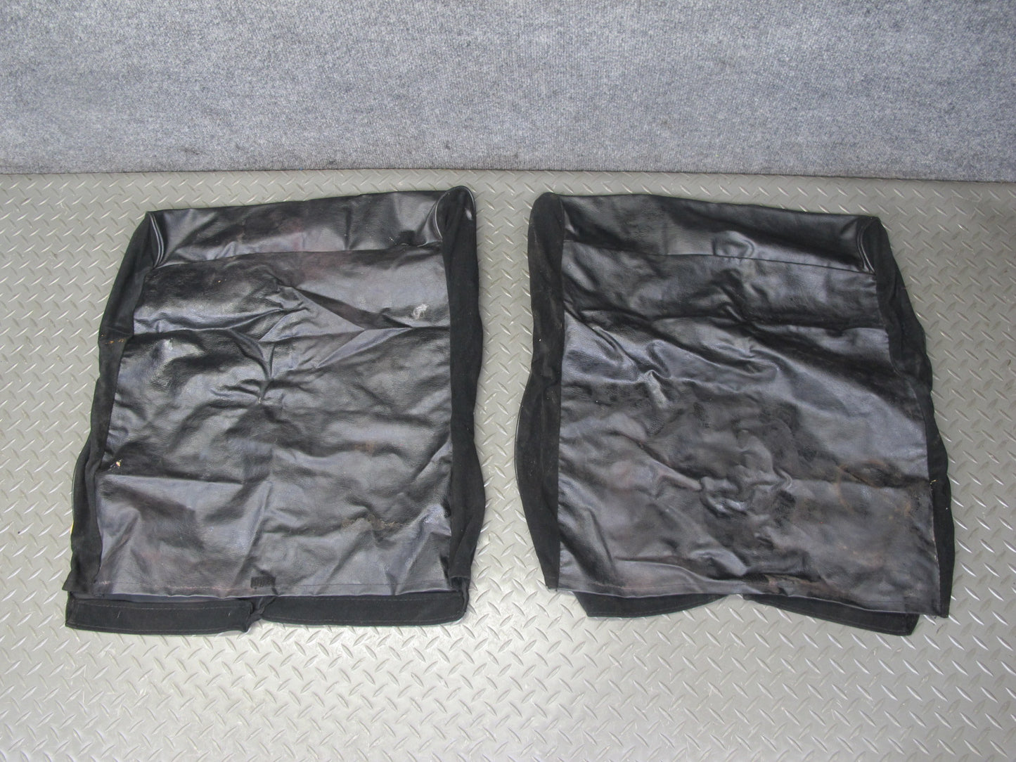 85-89 Toyota MR2 AW15 Set of 2 T-top Roof Panel Case Black OEM