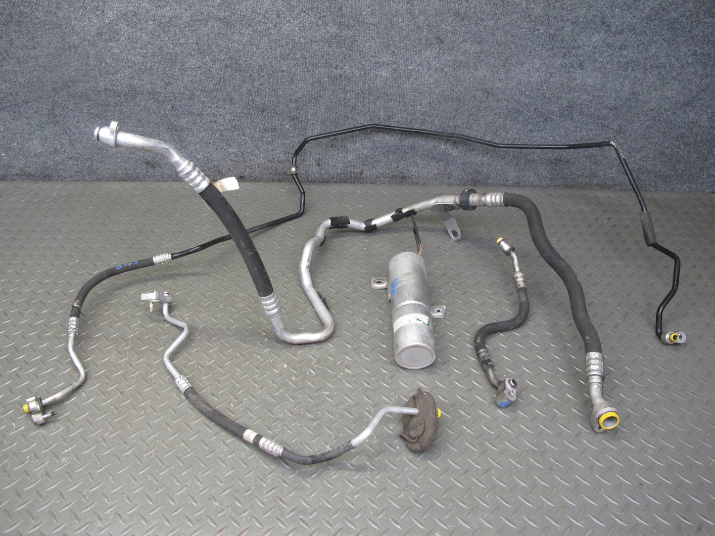 07-09 Mercedes W221 S550 M273 A/C Air Condition Hose Pipe Line Dryer Set OEM