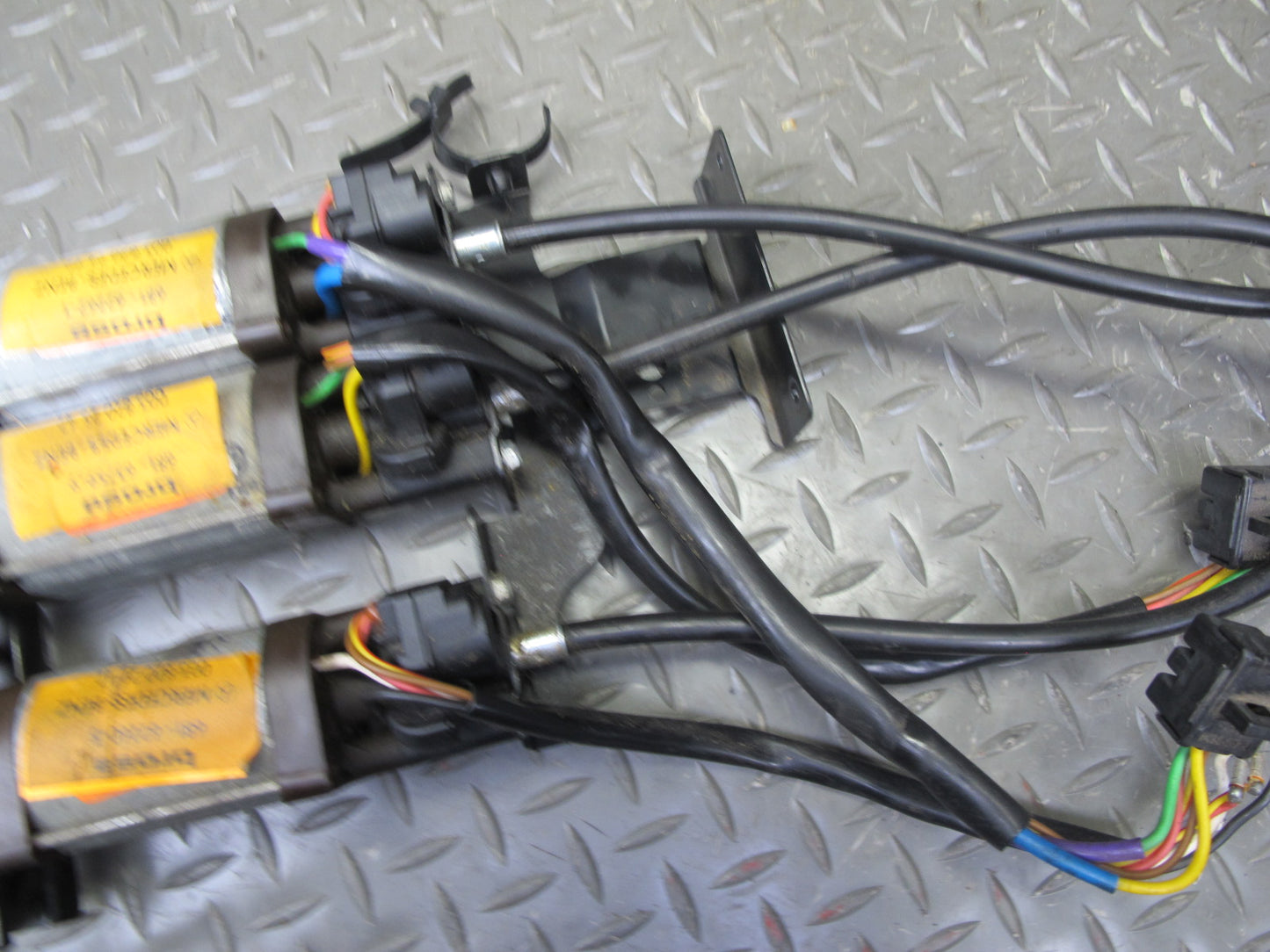 86-91 Mercedes W126 Set of 3 Front Left Seat Adjust Motor OEM