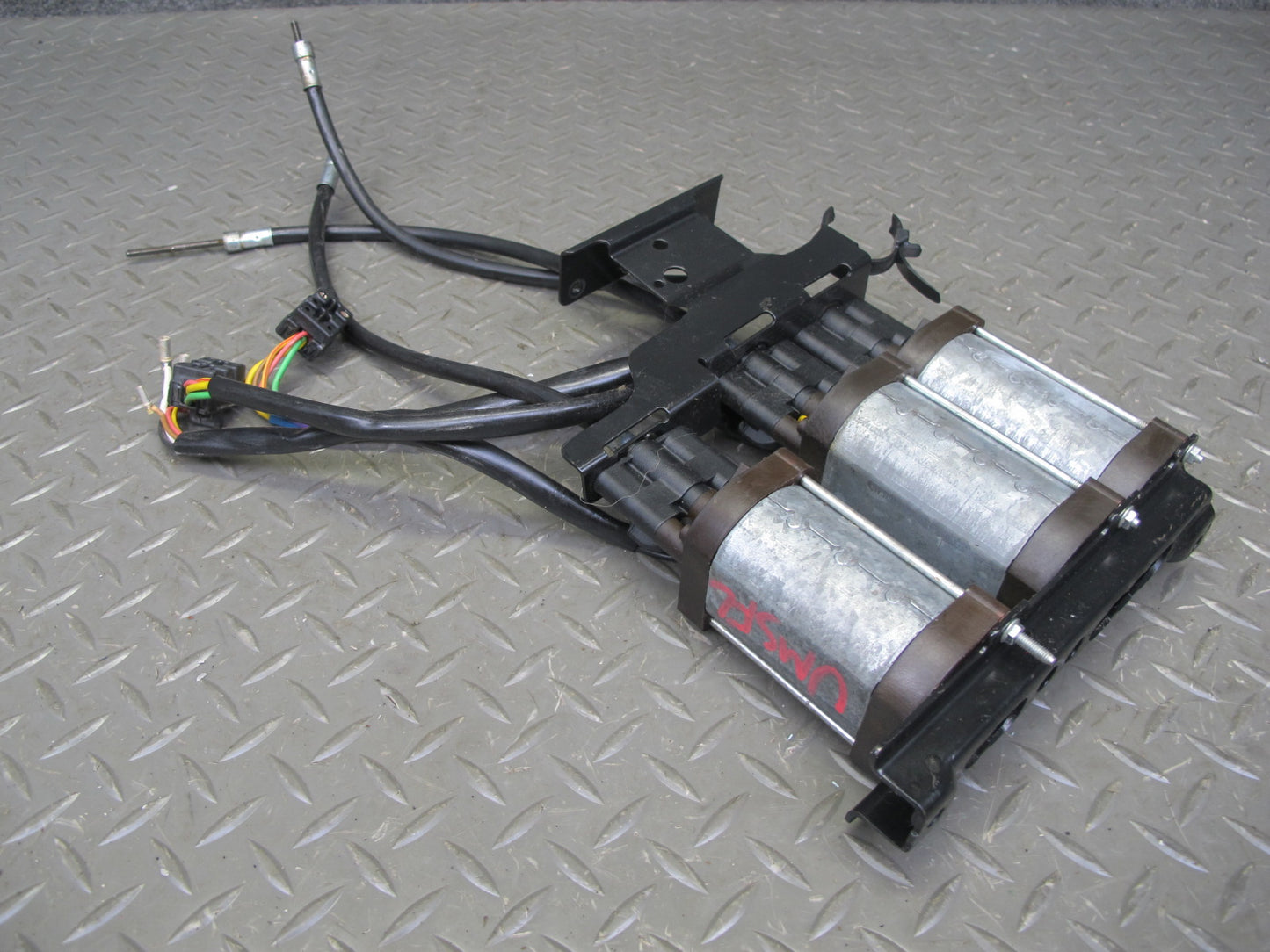 86-91 Mercedes W126 Set of 3 Front Left Seat Adjust Motor OEM