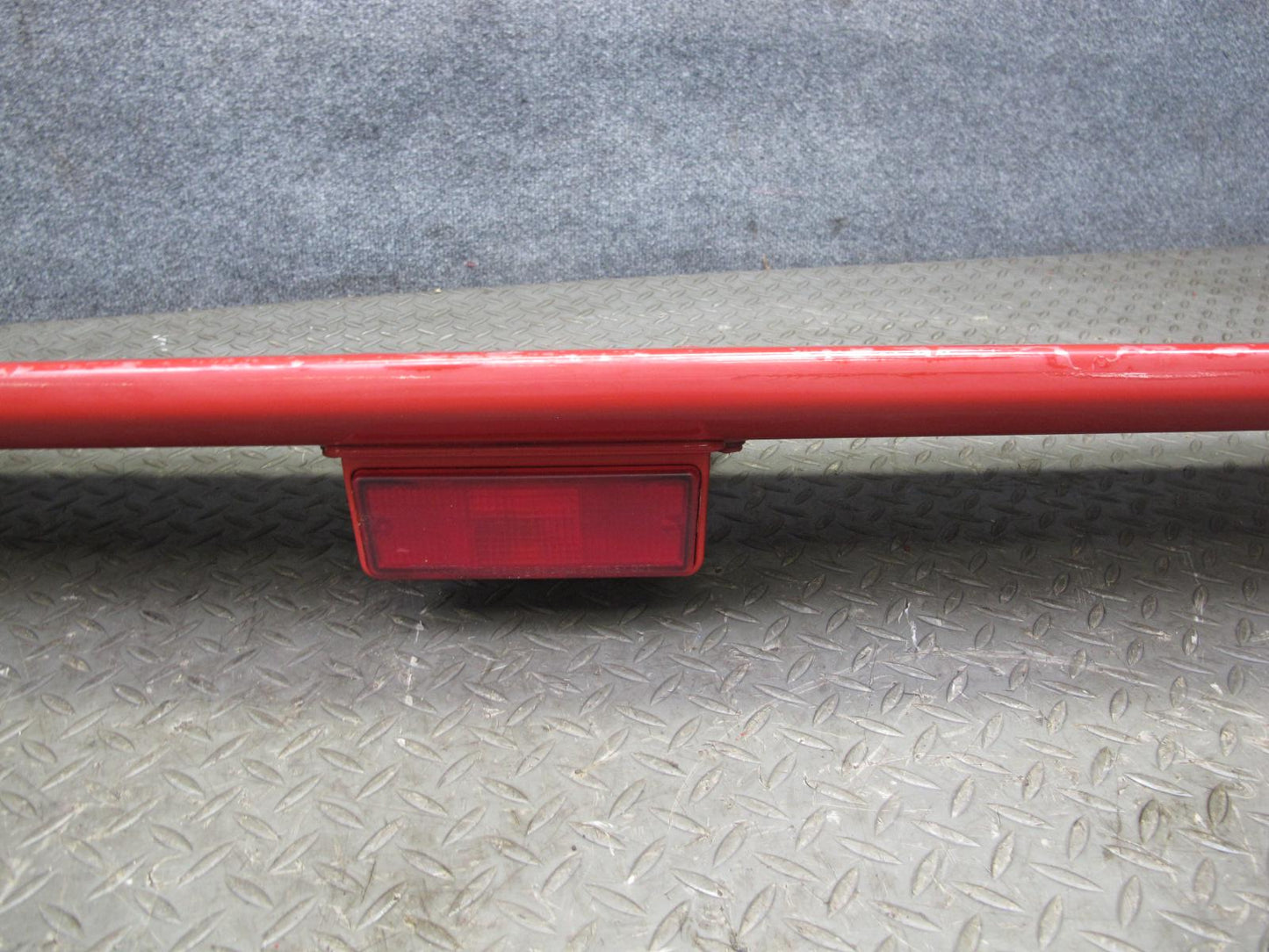 86-89 Toyota MR2 AW15 Rear Trunk Lid Spoiler Wing w Brake Light Assy RED OEM
