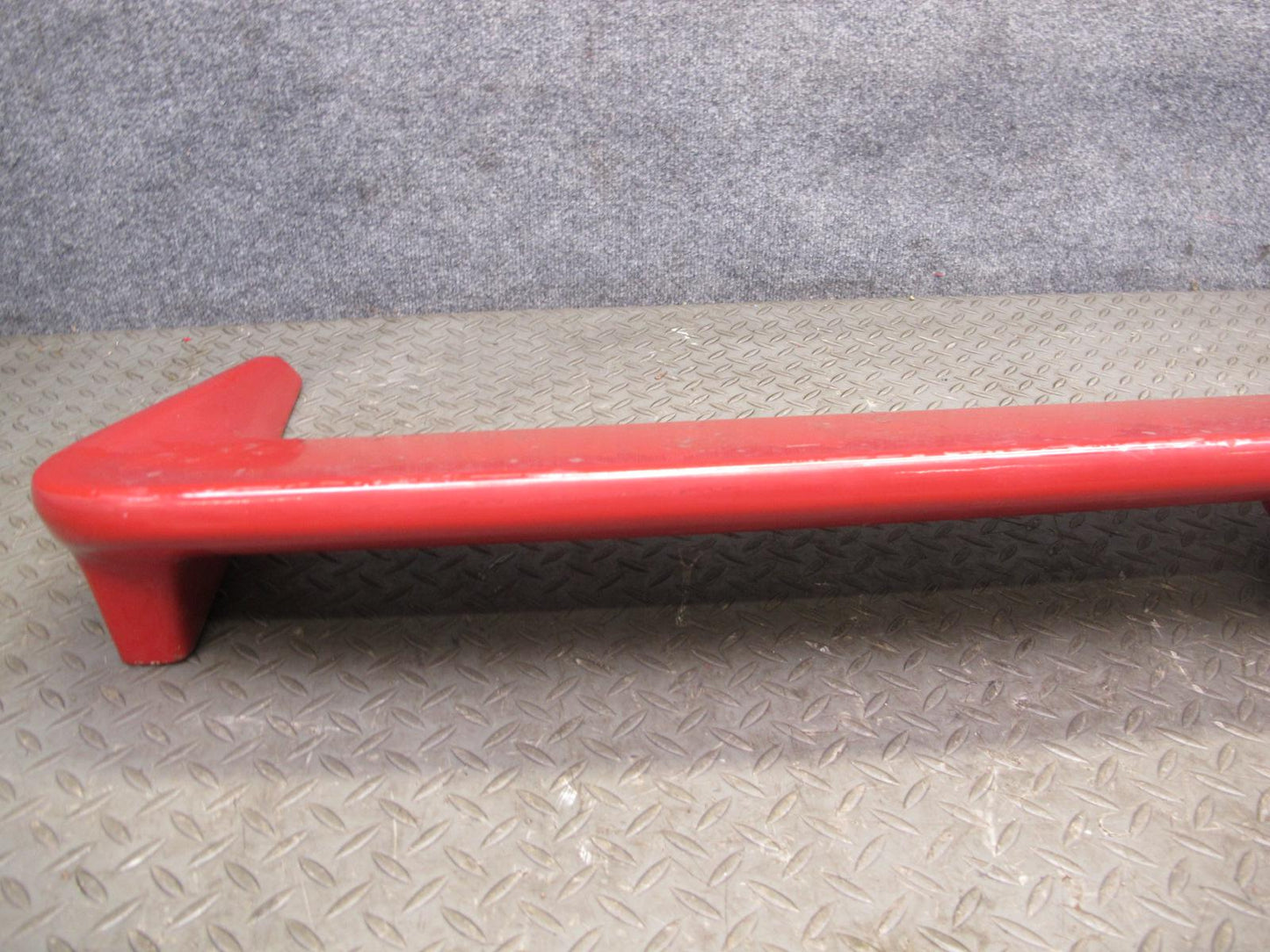 86-89 Toyota MR2 AW15 Rear Trunk Lid Spoiler Wing w Brake Light Assy RED OEM