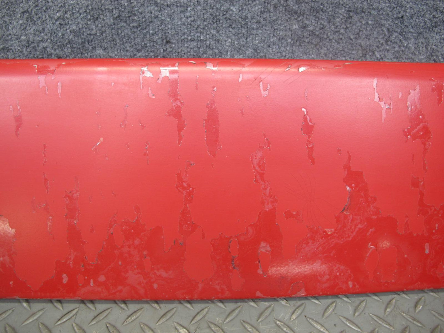 86-89 Toyota MR2 AW15 Rear Trunk Lid Spoiler Wing w Brake Light Assy RED OEM