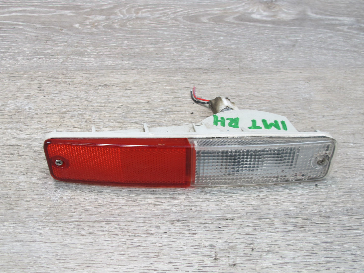 91-96 Dodge Stealth Rear Bumper Left & Right Back UP Reverse Light Lamp Set OEM