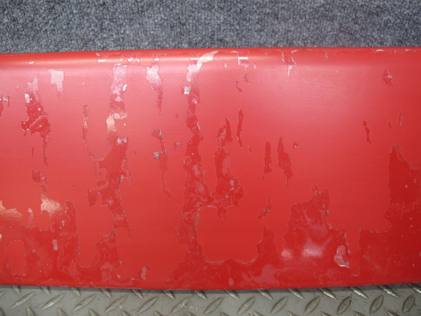 86-89 Toyota MR2 AW15 Rear Trunk Lid Spoiler Wing w Brake Light Assy RED OEM