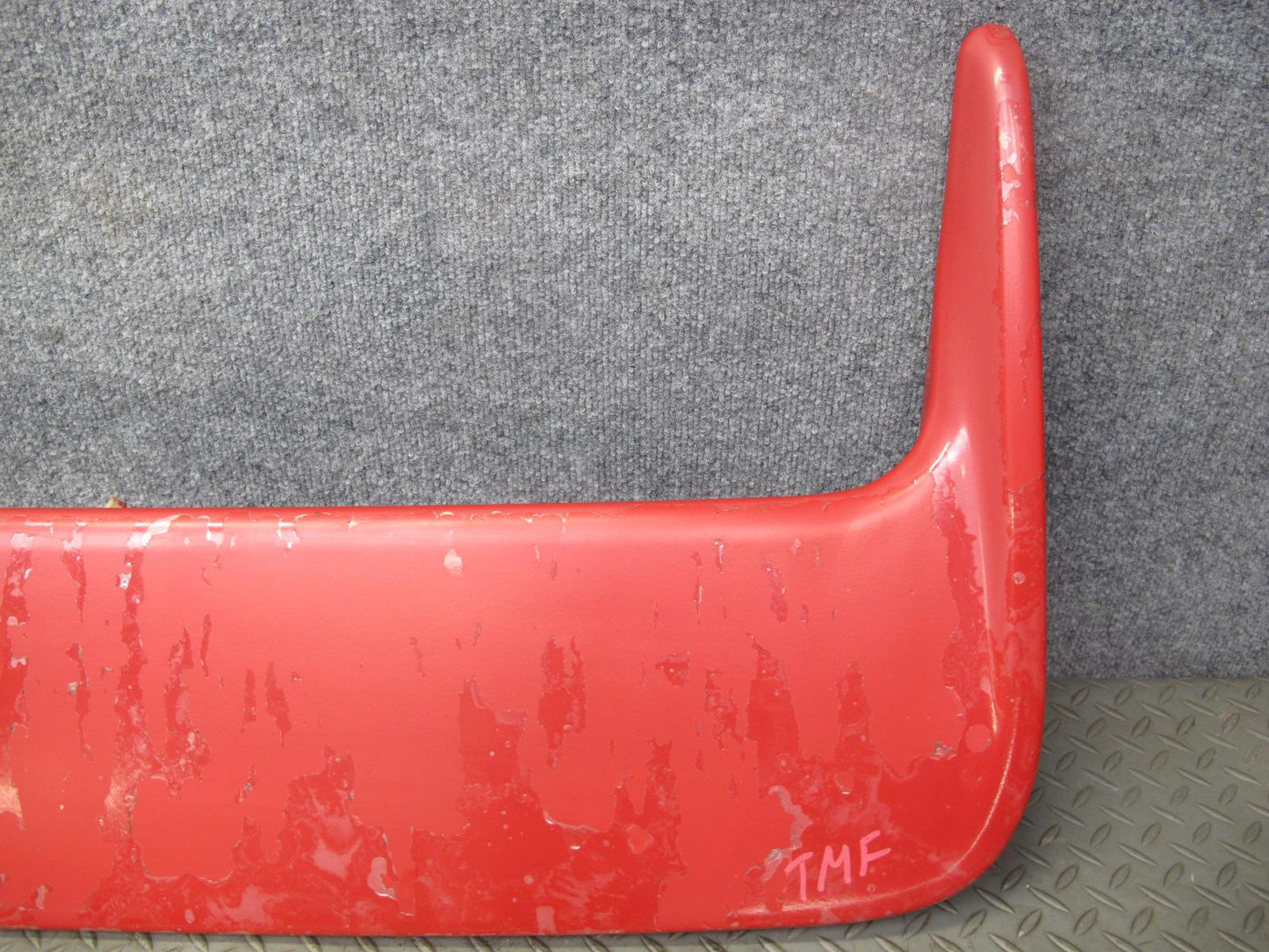 86-89 Toyota MR2 AW15 Rear Trunk Lid Spoiler Wing w Brake Light Assy RED OEM