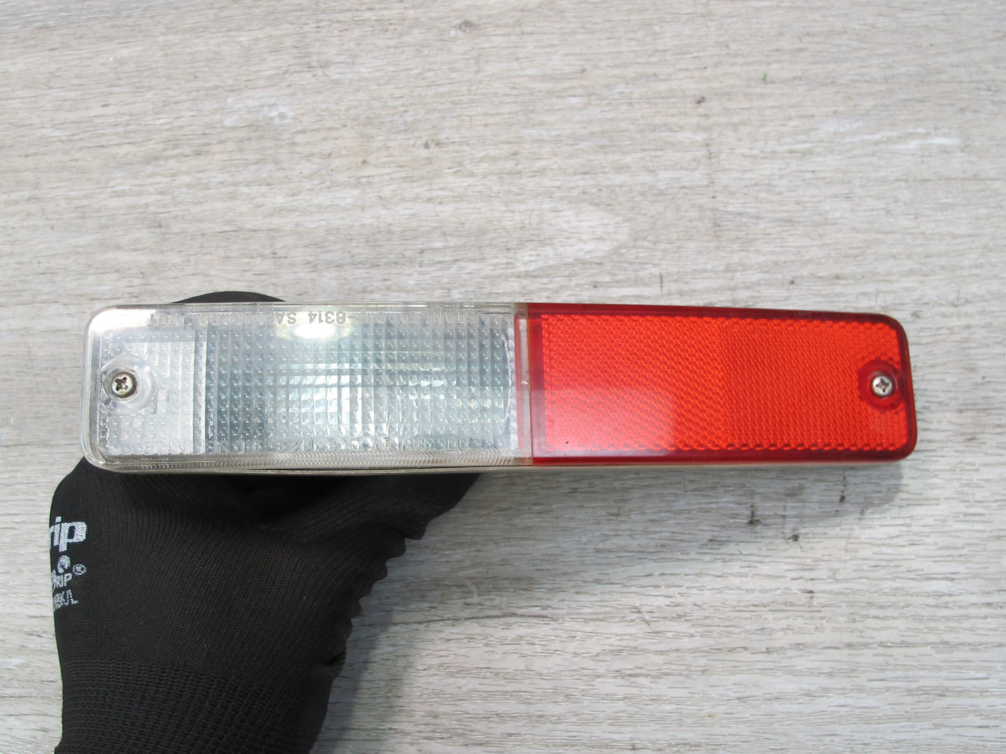 91-96 Dodge Stealth Rear Bumper Left & Right Back UP Reverse Light Lamp Set OEM