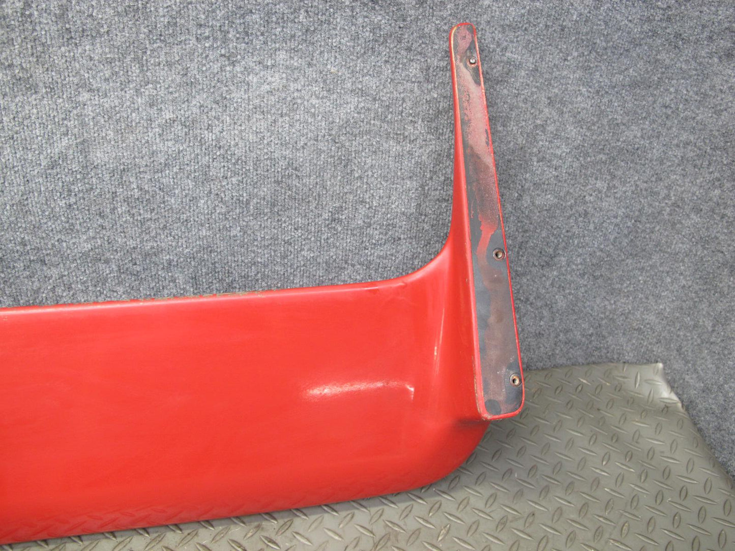 86-89 Toyota MR2 AW15 Rear Trunk Lid Spoiler Wing w Brake Light Assy RED OEM