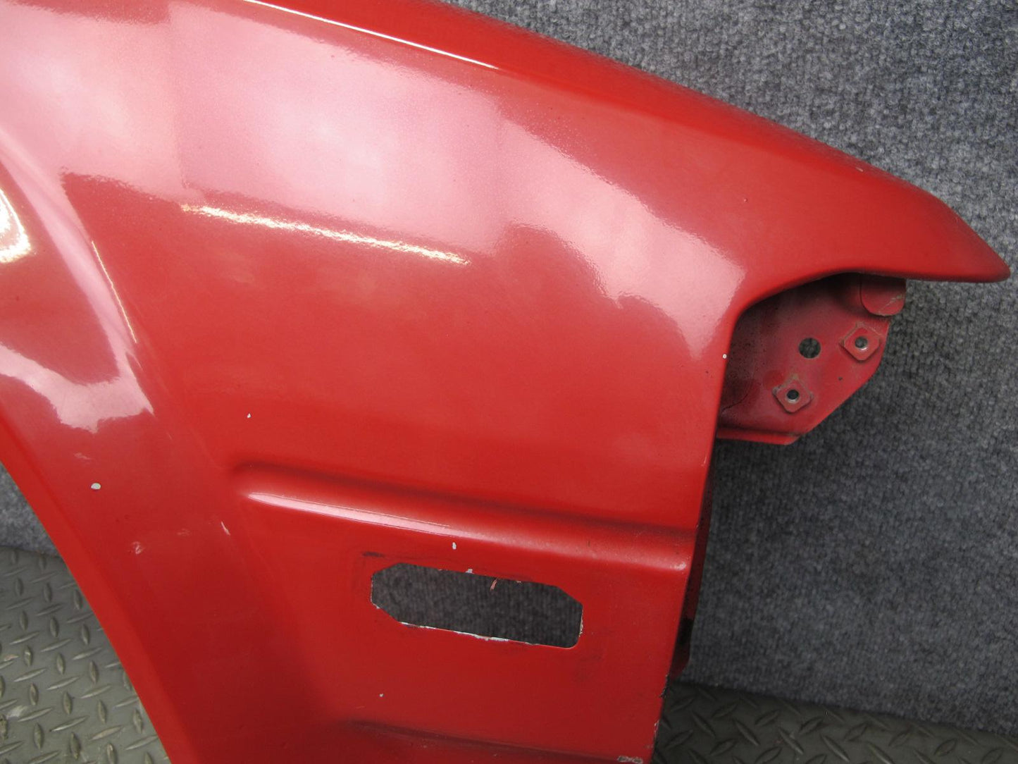 85-89 Toyota MR2 AW15 Front Right Fender Shell Panel Cover RED OEM