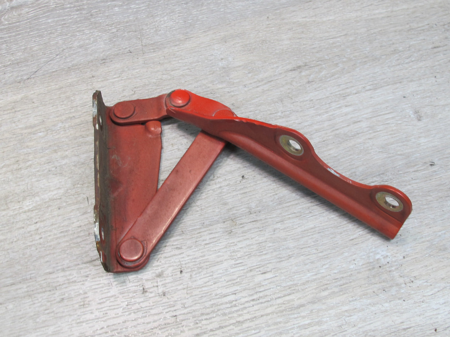91-99 Dodge Stealth 3000GT Set of 2 Front Left & Right Side Hood Hinge RED OEM