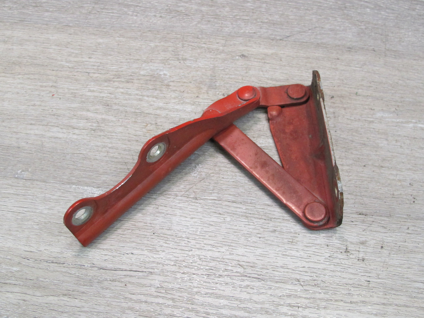 91-99 Dodge Stealth 3000GT Set of 2 Front Left & Right Side Hood Hinge RED OEM