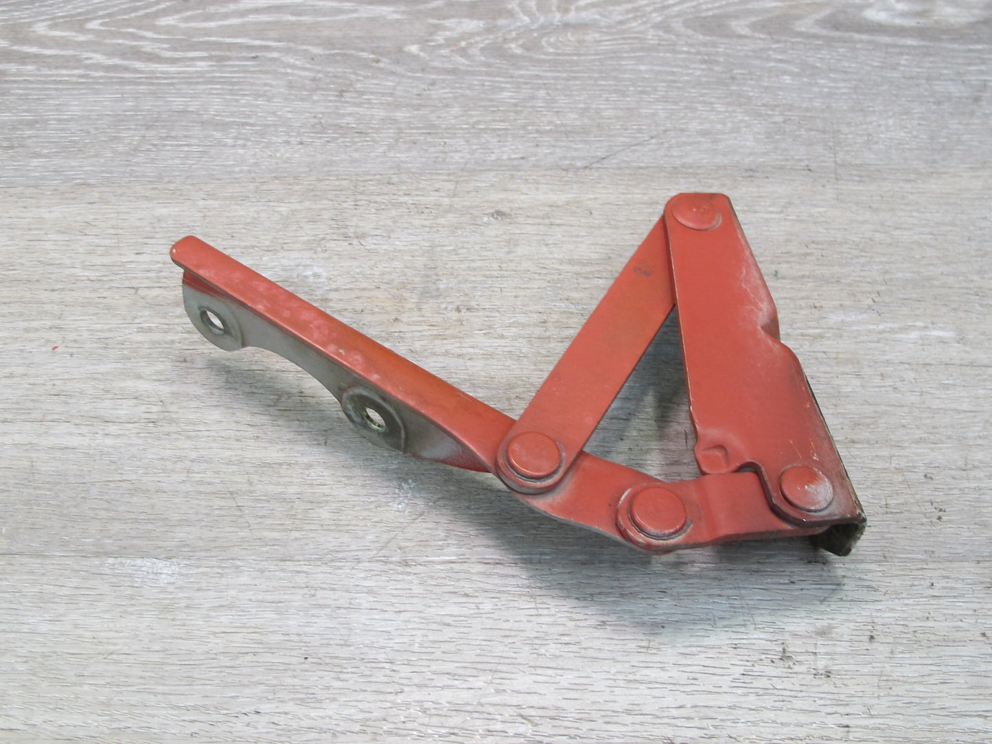 91-99 Dodge Stealth 3000GT Set of 2 Front Left & Right Side Hood Hinge RED OEM