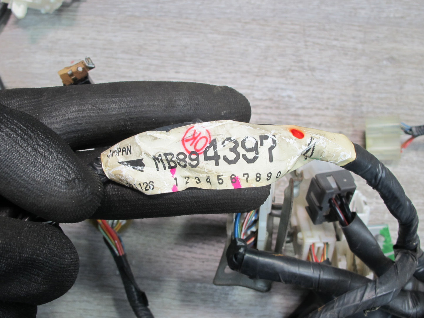 91-96 Dodge Stealth 3000GT A/T Dashboard Dash Wire Wiring Harness OEM