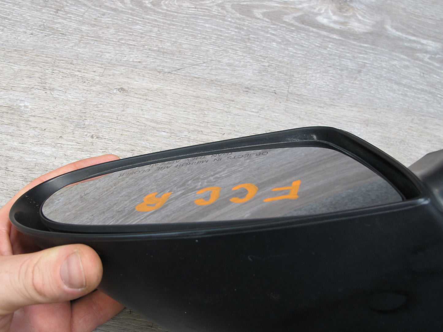 93-02 Chevrolet Camaro Right Passenger Door Side View Power Mirror Black OEM