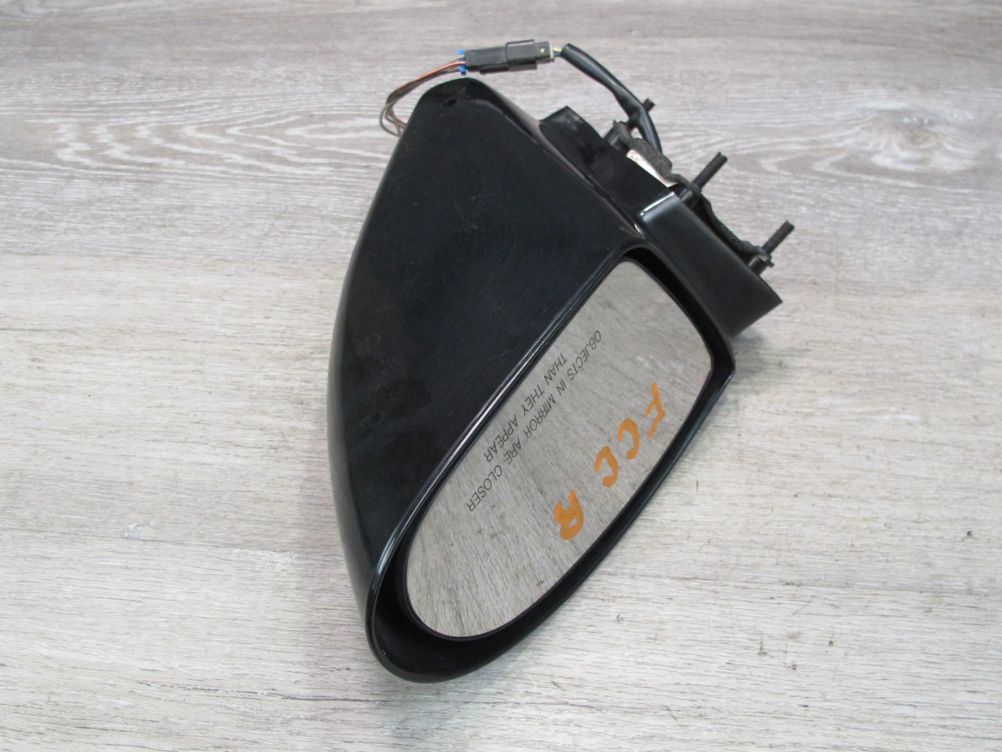 93-02 Chevrolet Camaro Right Passenger Door Side View Power Mirror Black OEM