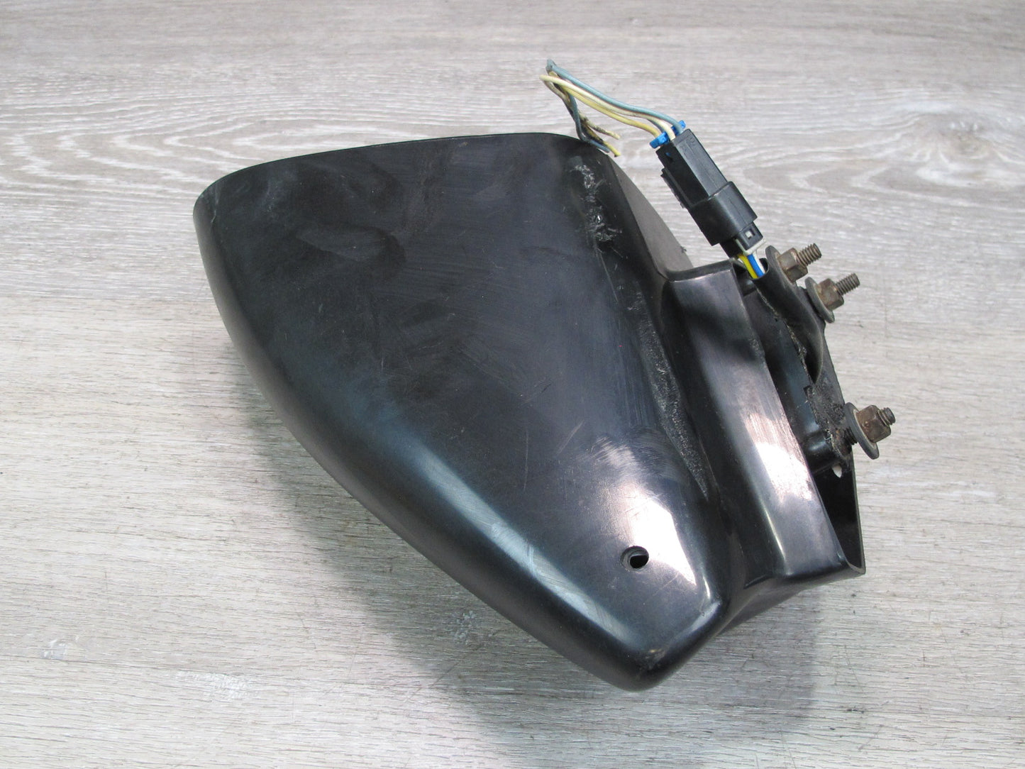 93-02 Chevrolet Camaro Left Driver Door Side View Power Mirror Black OEM