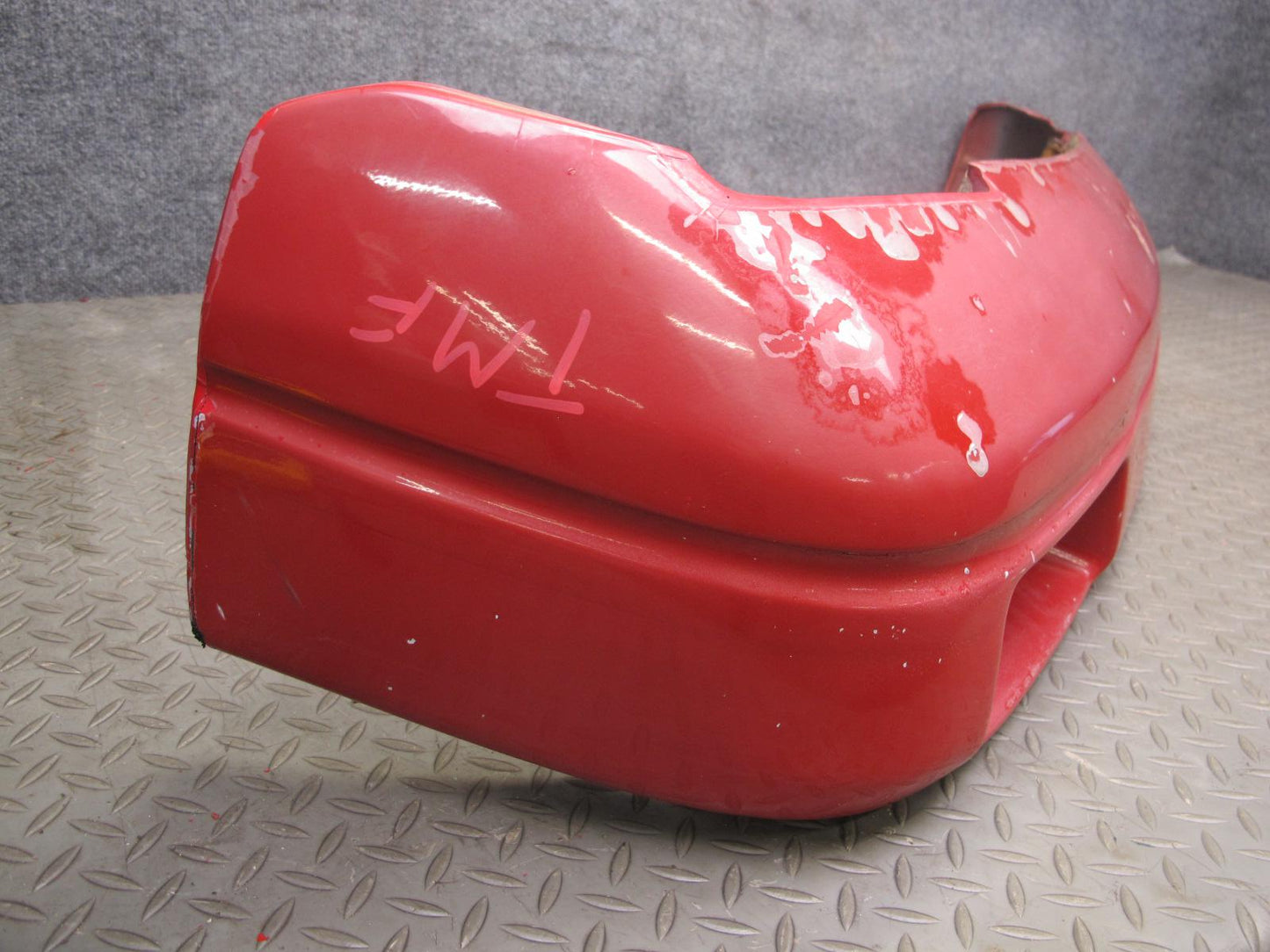 87-89 Toyota MR2 AW15 Front Bumper Cover w Foam & Lower Grille RED OEM