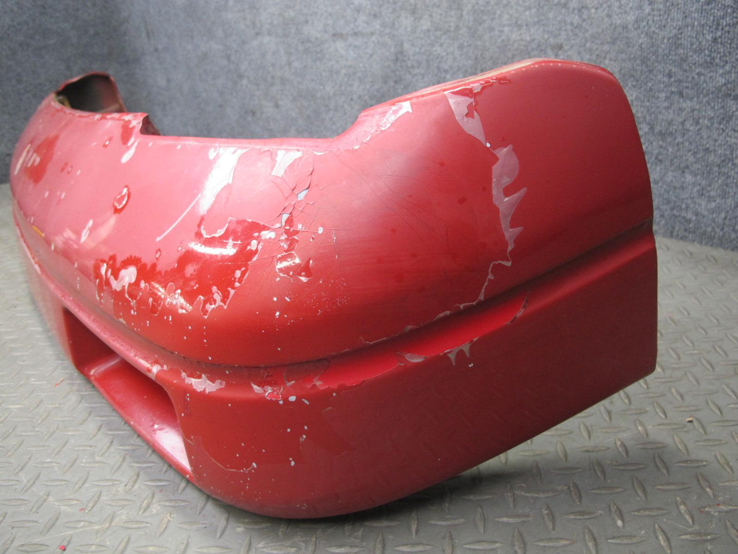 87-89 Toyota MR2 AW15 Front Bumper Cover w Foam & Lower Grille RED OEM