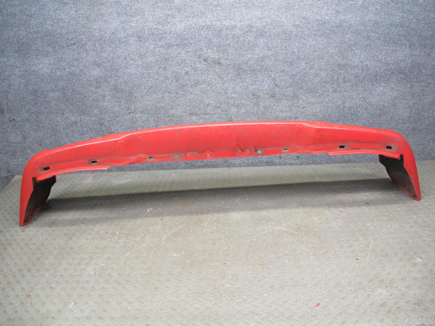 87-89 Toyota MR2 AW15 Front Bumper Cover w Foam & Lower Grille RED OEM