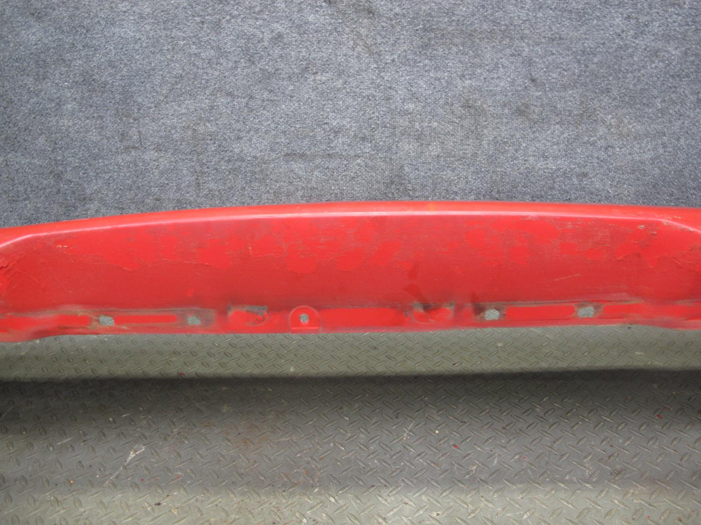 87-89 Toyota MR2 AW15 Front Bumper Cover w Foam & Lower Grille RED OEM