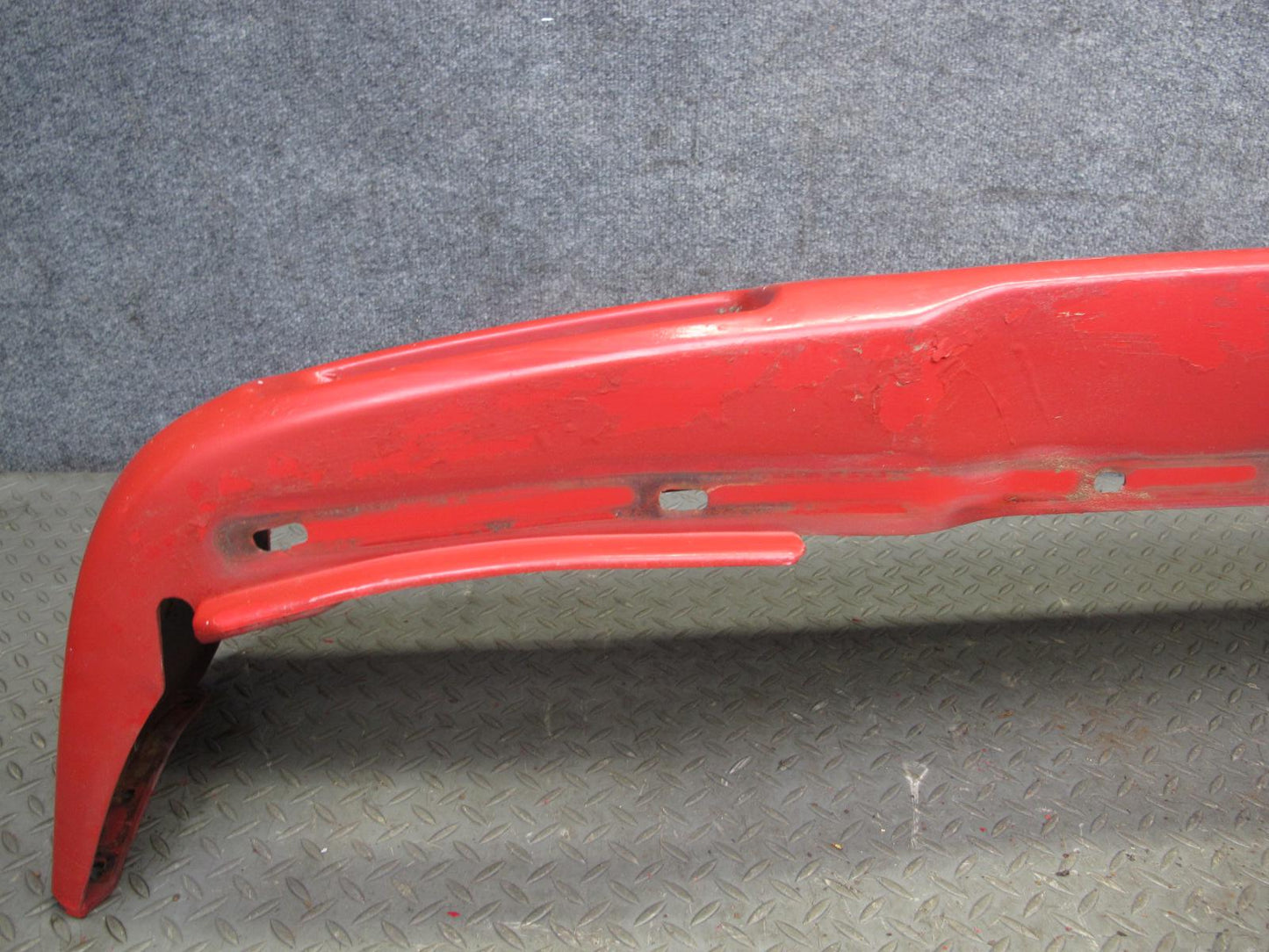 87-89 Toyota MR2 AW15 Front Bumper Cover w Foam & Lower Grille RED OEM