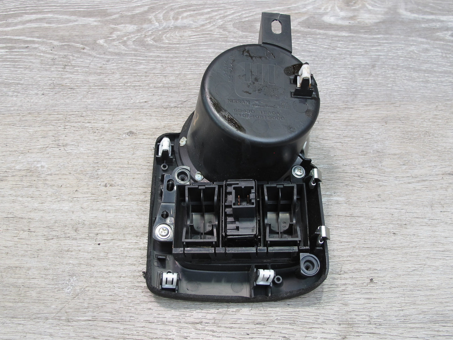 10-19 Nissan 370Z Z34 Convertible Center Console Cupholder w Roof Switch OEM