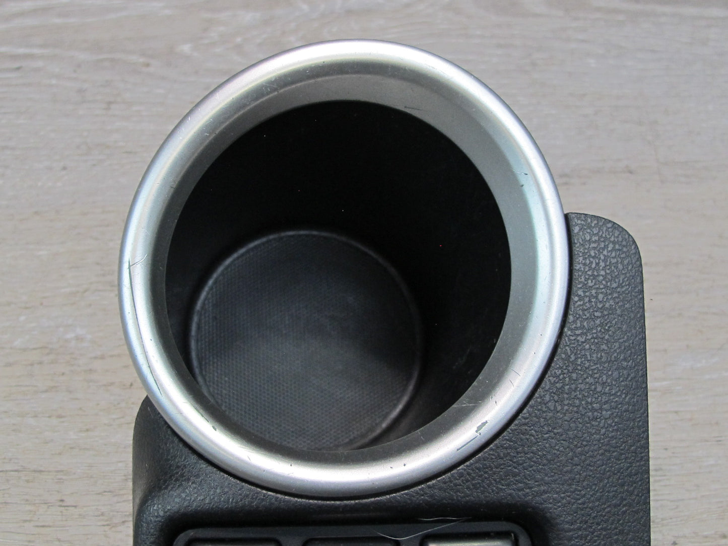 10-19 Nissan 370Z Z34 Convertible Center Console Cupholder w Roof Switch OEM