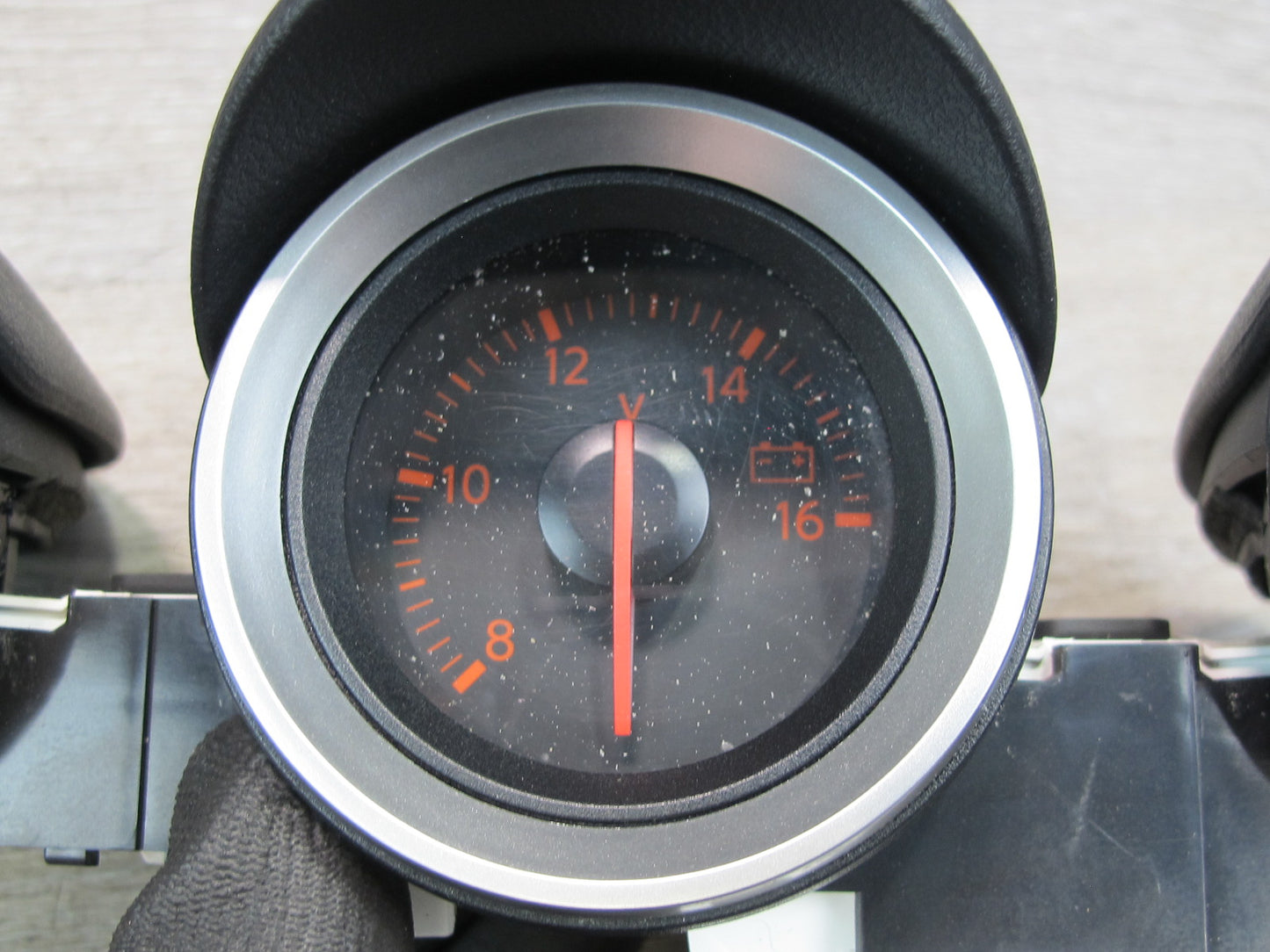 09-20 Nissan 370Z Z34 Front Dash Center Tripod Gauge Cluster OEM