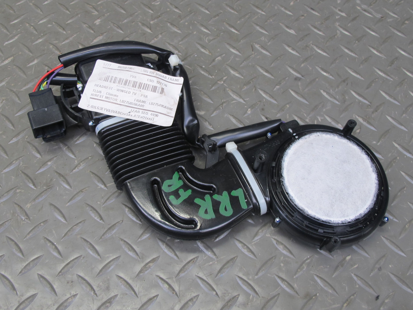 2013-2017 Land Range Rover L405 Front Right Seat Blower Motor Fan