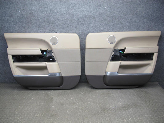 2013-2017 Land Range Rover L405 Front Left & Right Door Interior Trim Panel Set