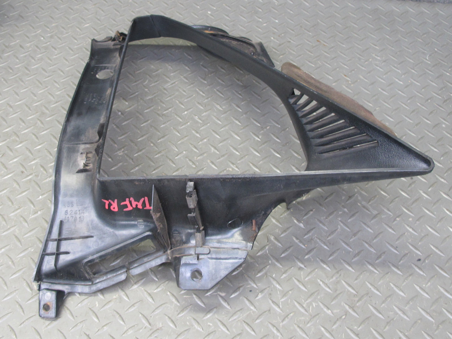 87-89 Toyota AW15 MR2 Set of 2 Rear Quarter Window Interior Trim Cover Panel OEM