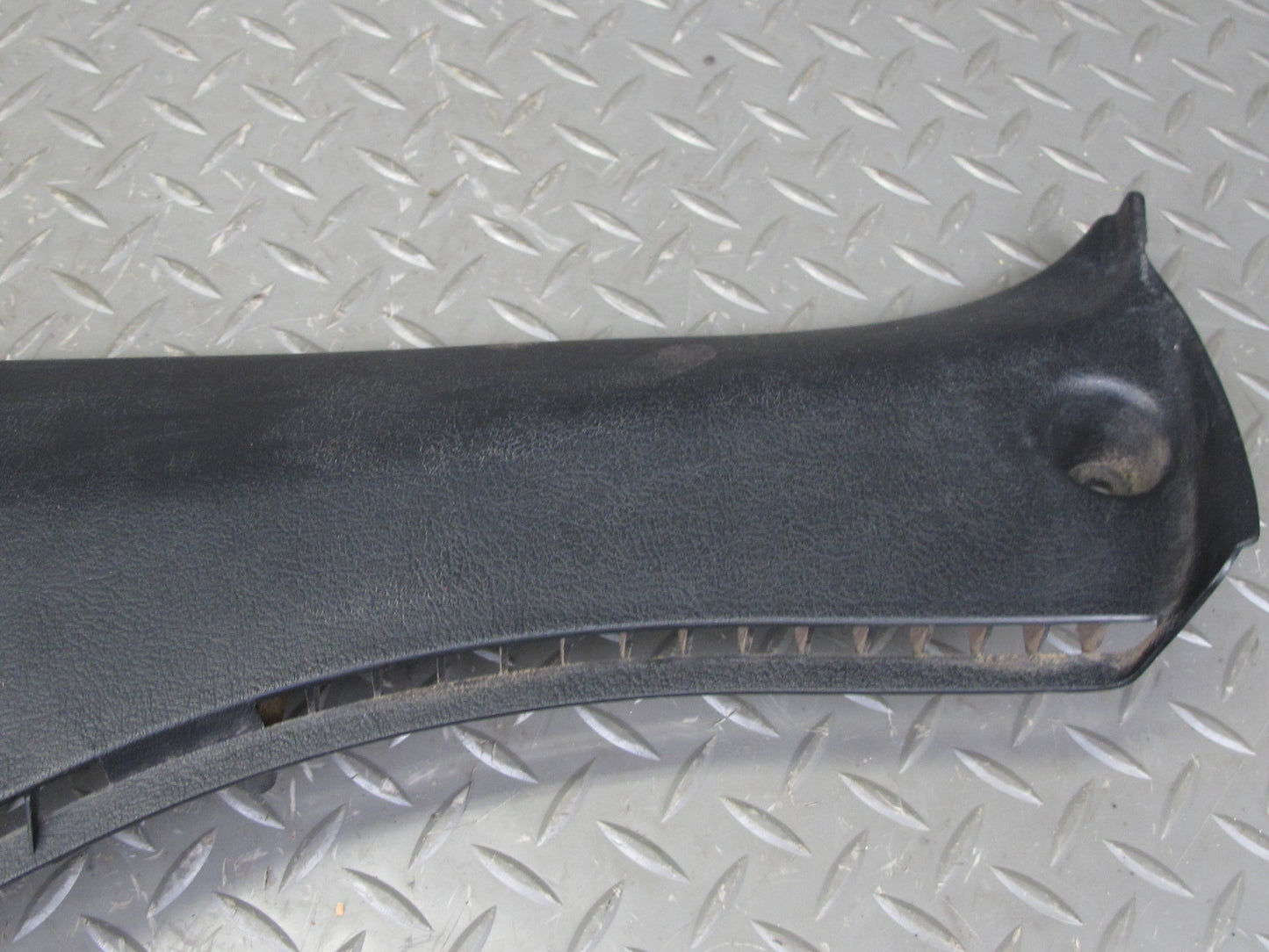 87-89 Toyota MR2 AW15 Set of 2 Left & Right Lower B Pillar Trim Cover Black OEM