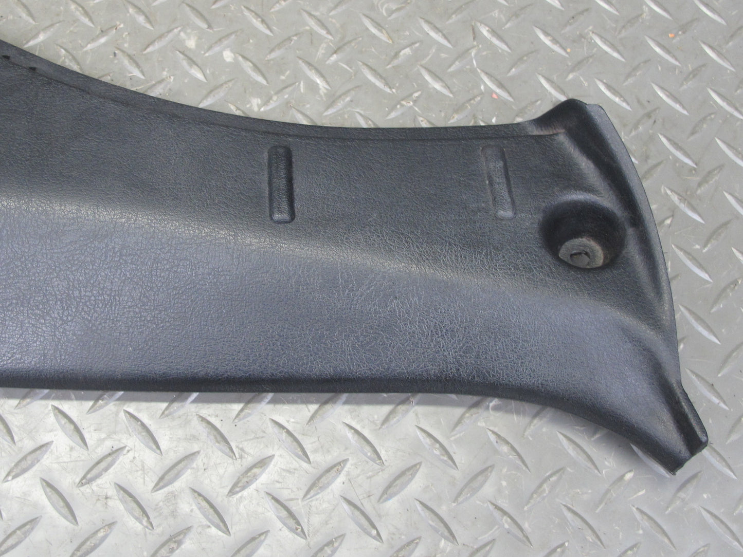 87-89 Toyota MR2 AW15 Set of 2 Left & Right Lower B Pillar Trim Cover Black OEM