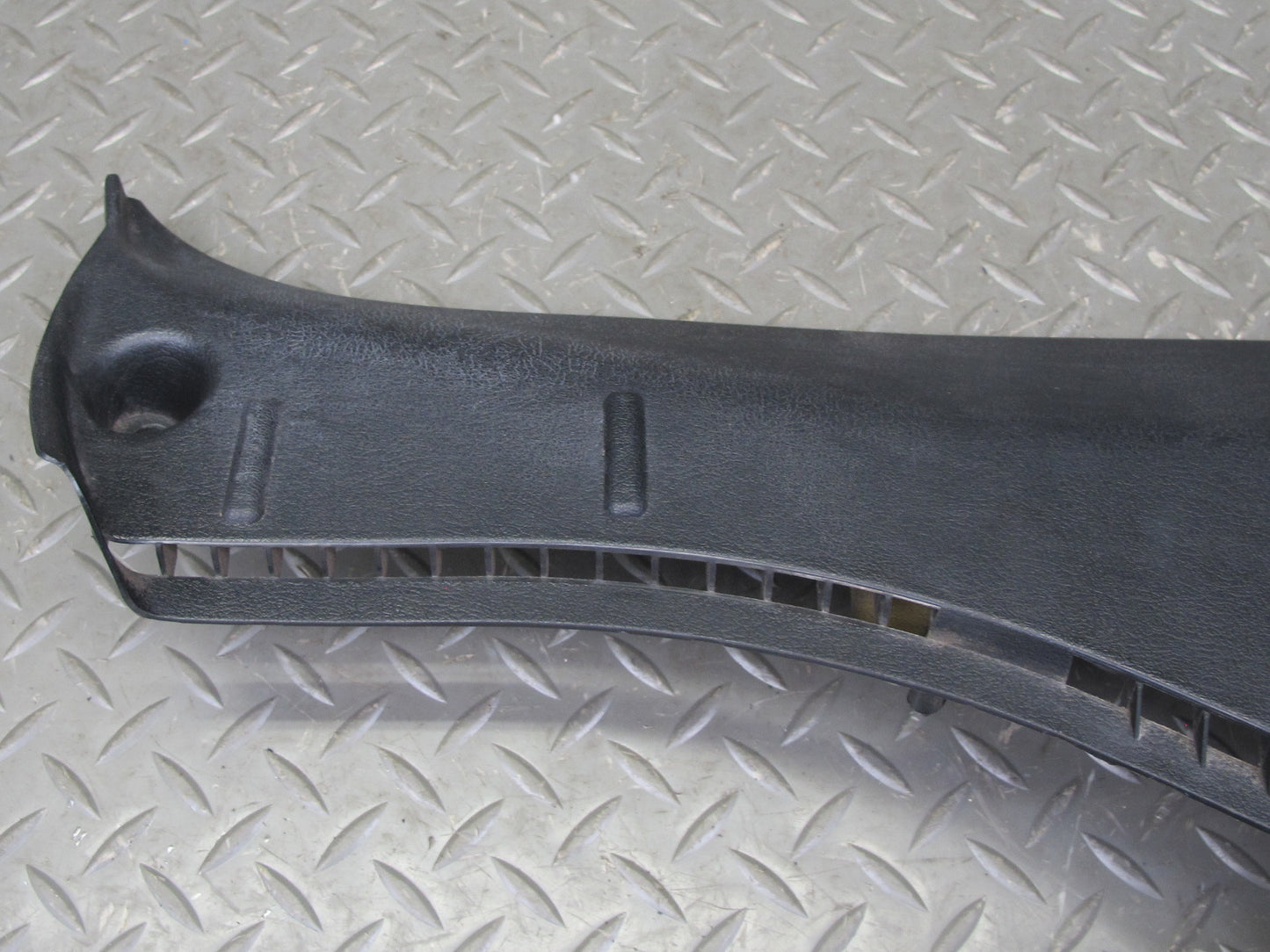 87-89 Toyota MR2 AW15 Set of 2 Left & Right Lower B Pillar Trim Cover Black OEM