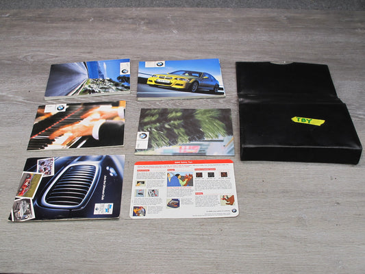 2004 BMW E46 M3 User Operator Owner Guide Manual Book Case Set