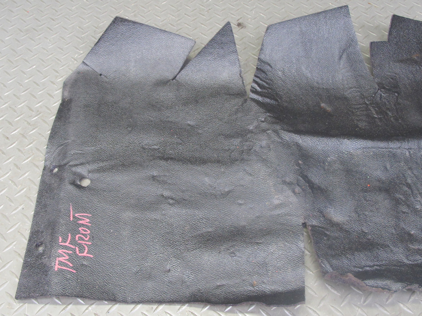 87-89 Toyota MR2 AW15 Front Trunk Frunk Spare Tire Leather Liner Cover Set OEM