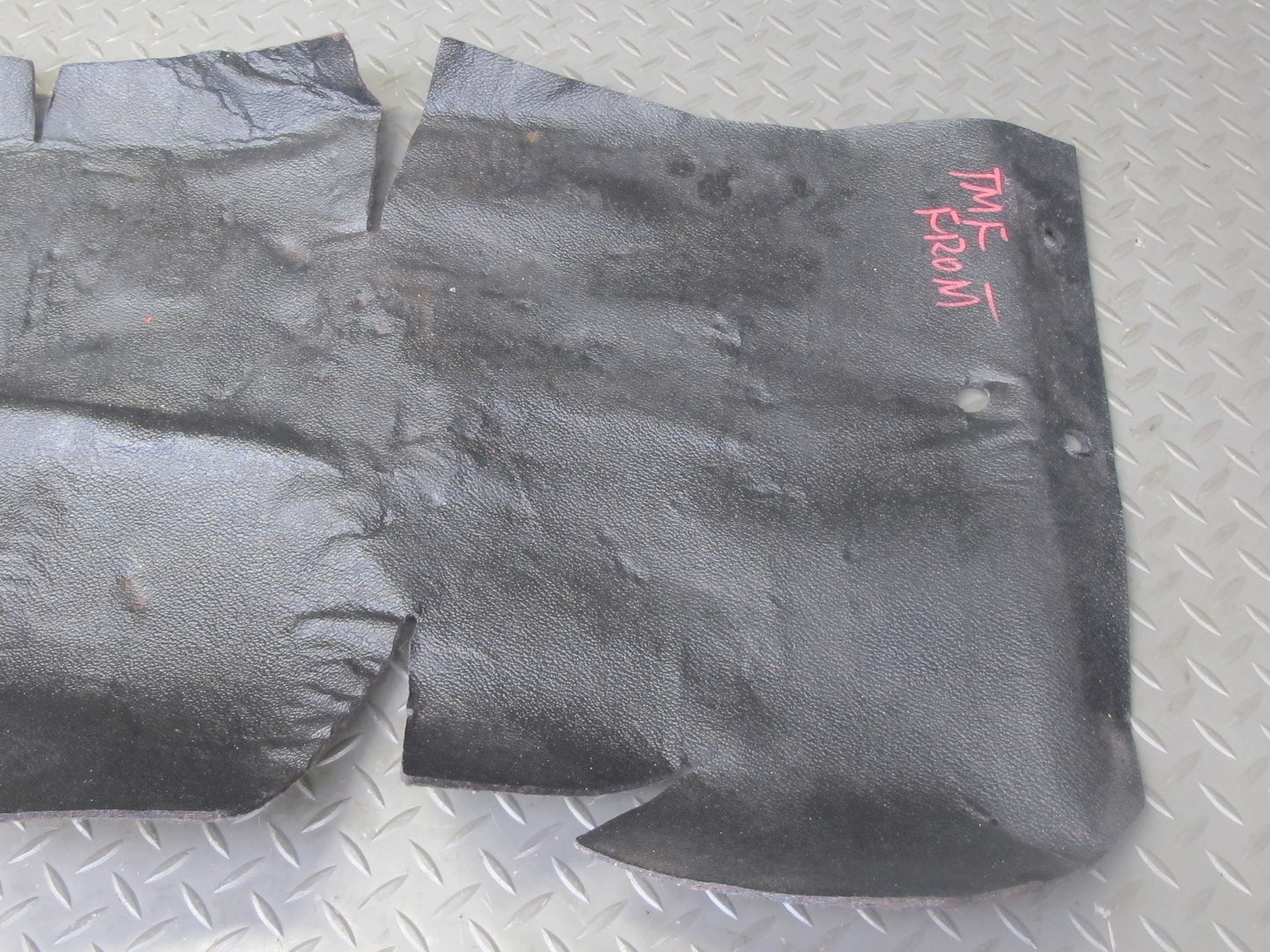 87-89 Toyota MR2 AW15 Front Trunk Frunk Spare Tire Leather Liner Cover Set OEM