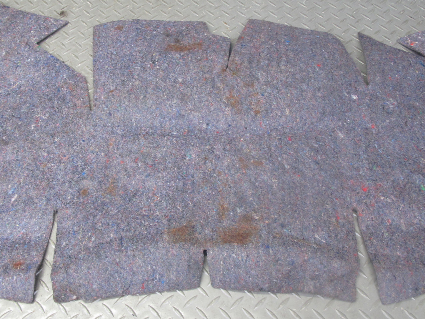 87-89 Toyota MR2 AW15 Front Trunk Frunk Spare Tire Leather Liner Cover Set OEM