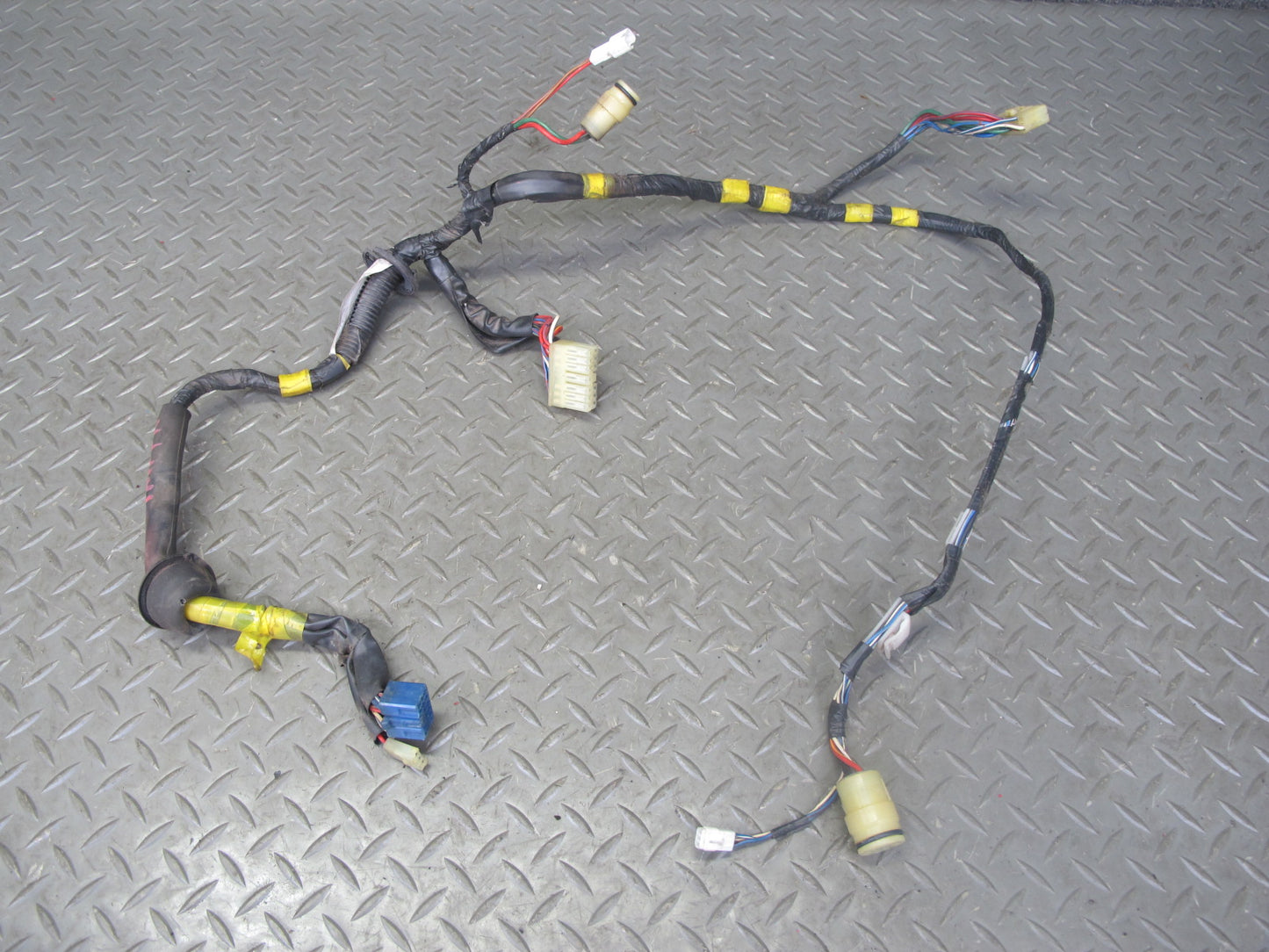 87-89 Toyota MR2 AW15 Front Left & Right Side Door Wire Wiring Harness Set OEM