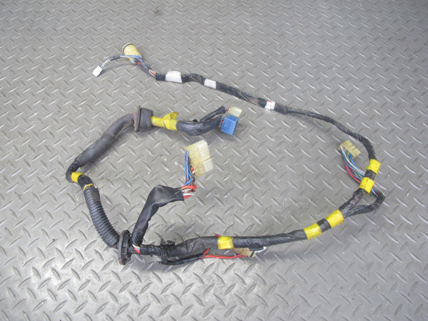 87-89 Toyota MR2 AW15 Front Left & Right Side Door Wire Wiring Harness Set OEM