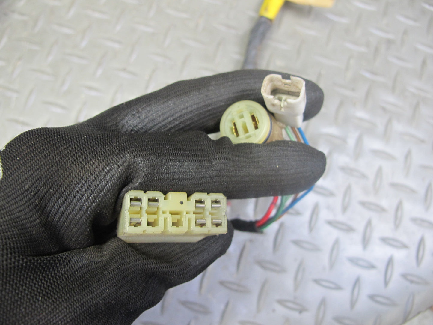 87-89 Toyota MR2 AW15 Front Left & Right Side Door Wire Wiring Harness Set OEM