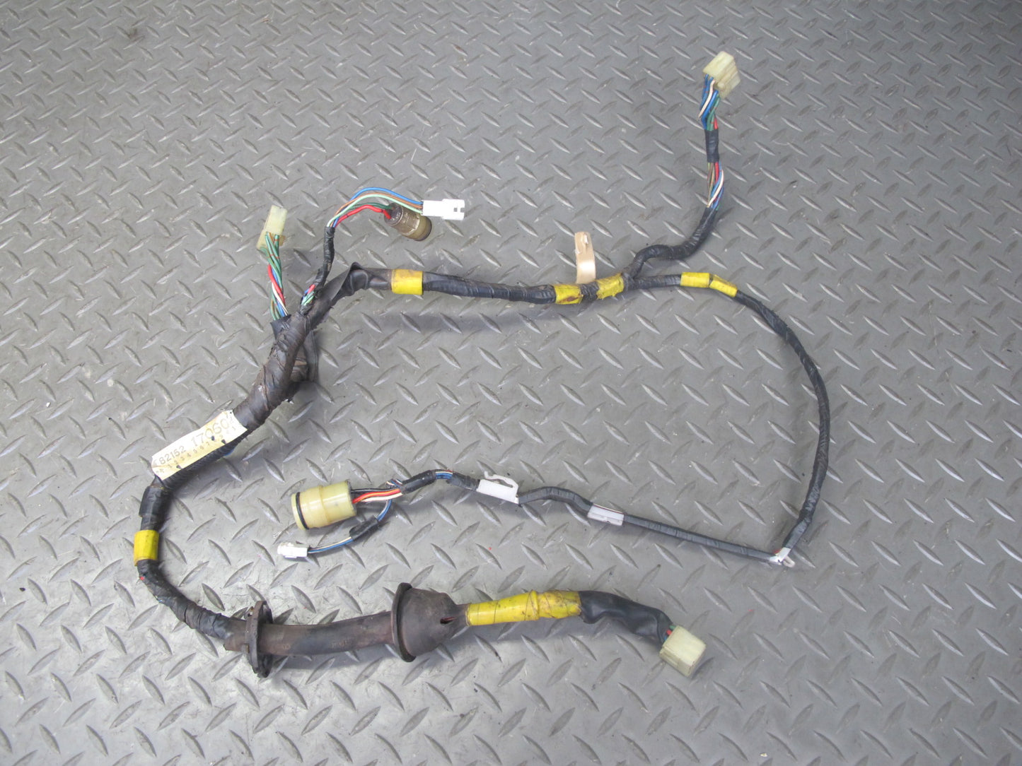 87-89 Toyota MR2 AW15 Front Left & Right Side Door Wire Wiring Harness Set OEM