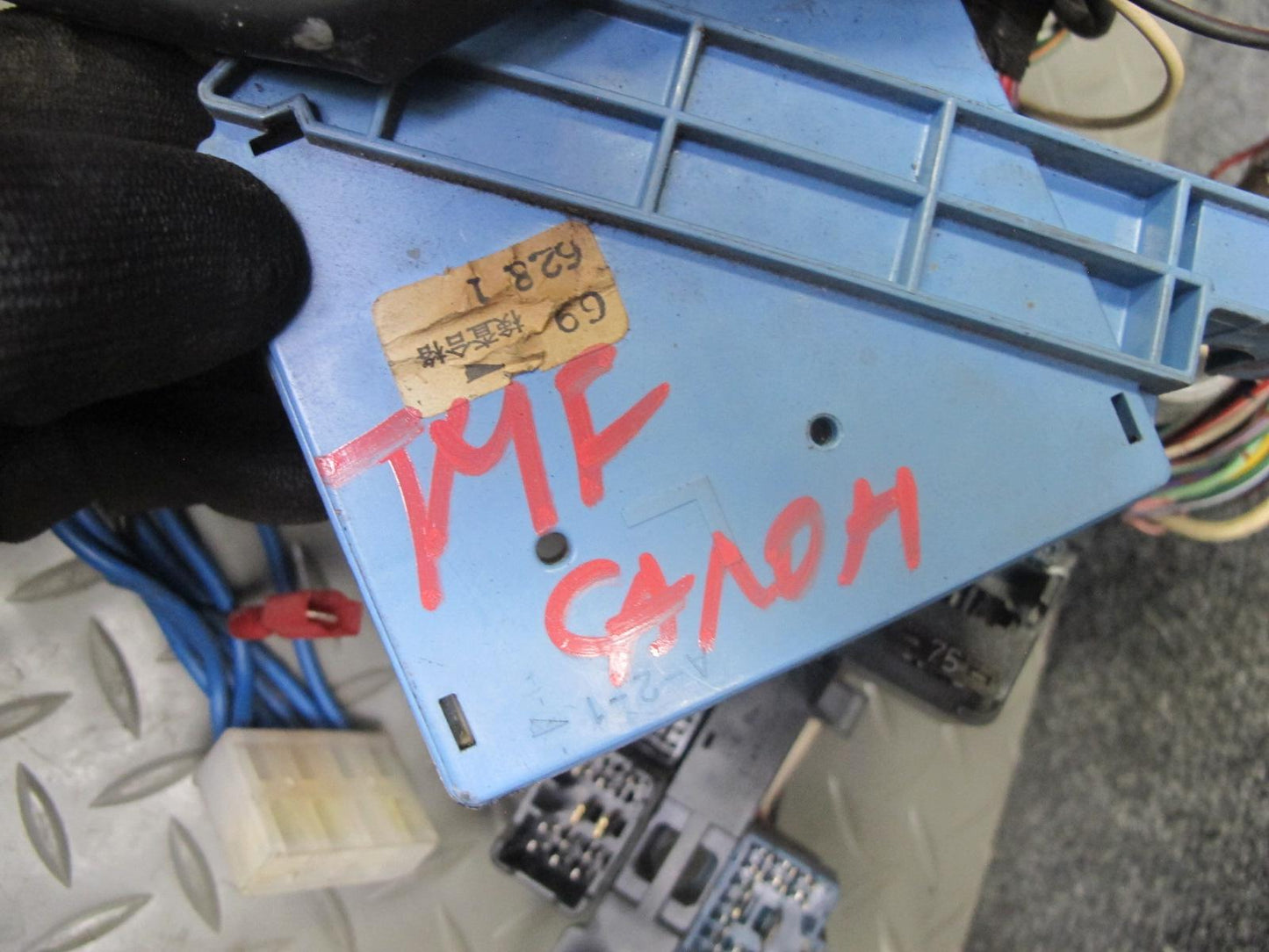 88-89 Toyota MR2 AW15 4AGELC M/T T-top Main Body Dash Wire Wiring Harness OEM