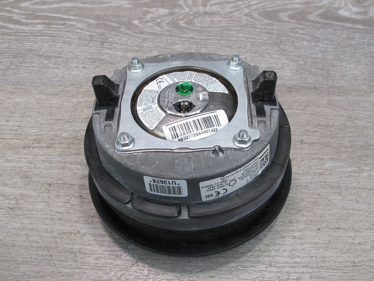 01-06 BMW E46 3-SERIES M3 FRONT LEFT DRIVER SIDE SPORT STEERING WHEEL SRS AIRBAG OEM